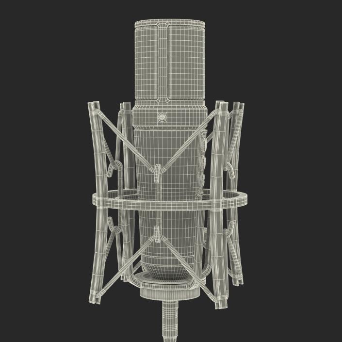 Studio Microphone Rode 2 3D model