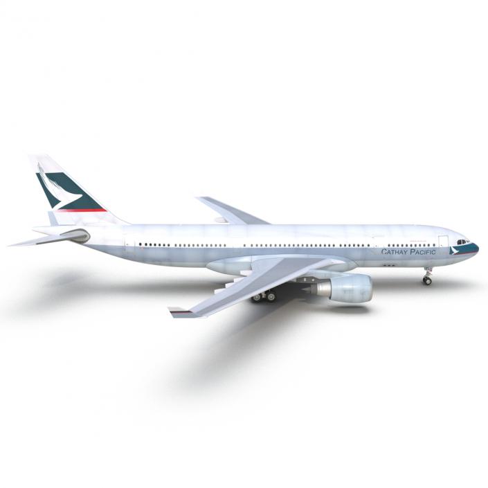 Jet Airliner Airbus A330-200 Cathay Pacfic 3D