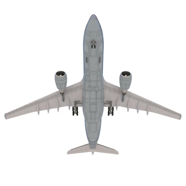 Jet Airliner Airbus A330-200 Cathay Pacfic 3D