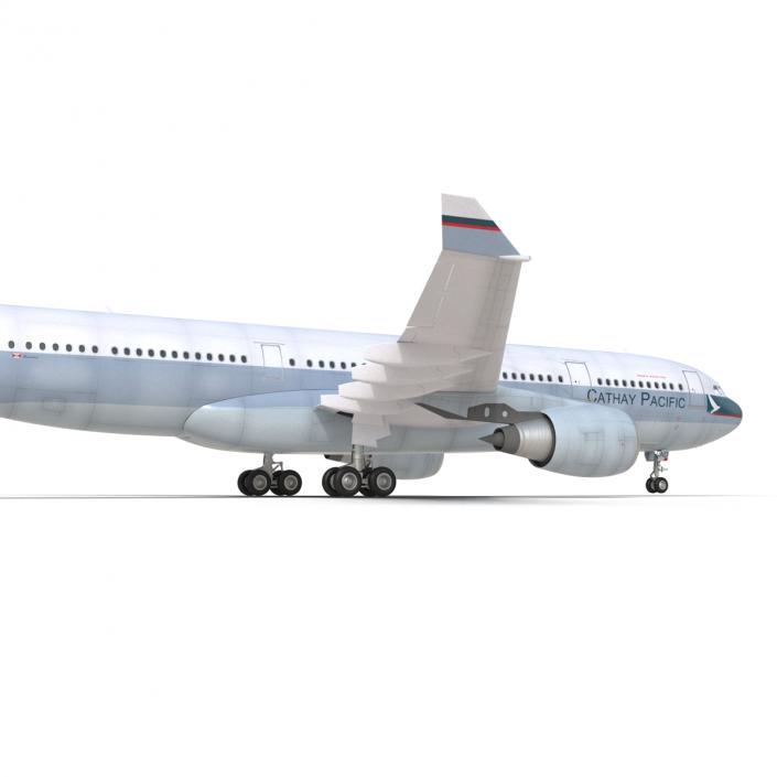 Jet Airliner Airbus A330-200 Cathay Pacfic 3D