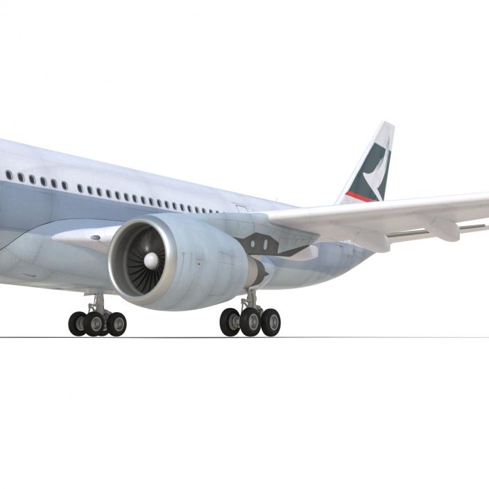 Jet Airliner Airbus A330-200 Cathay Pacfic 3D