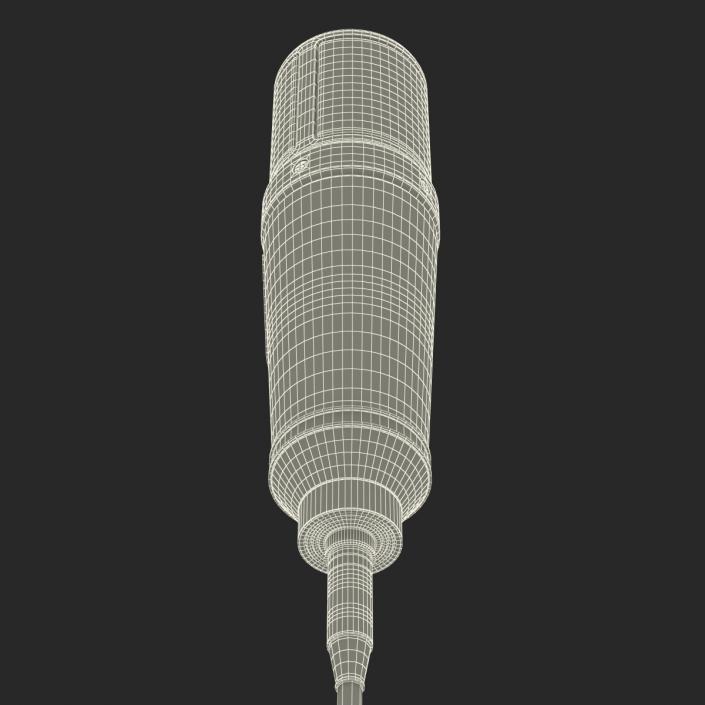 Studio Microphone Rode 3 3D model