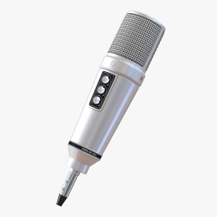 Studio Microphone Rode 4 3D model