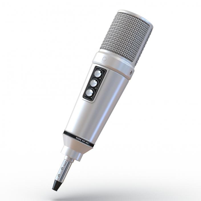 Studio Microphone Rode 4 3D model