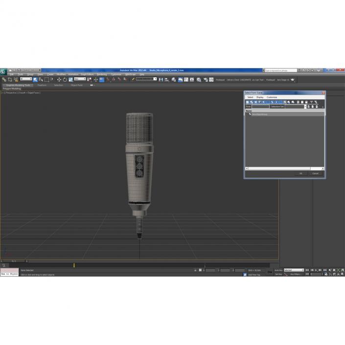 Studio Microphone Rode 4 3D model