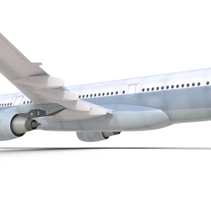 Jet Airliner Airbus A330-200 Cathay Pacfic Rigged 3D model