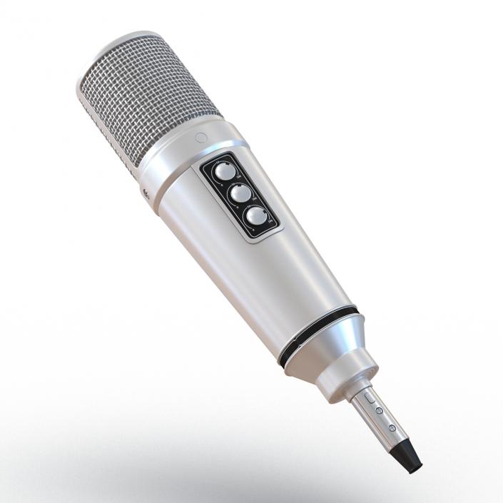 Studio Microphone 4 3D model