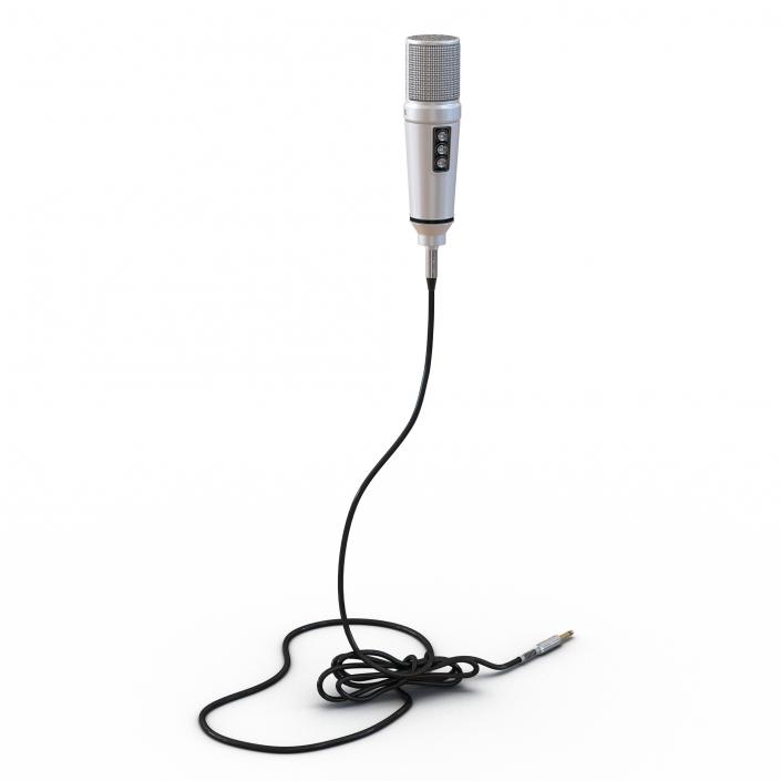 Studio Microphone 3 3D model