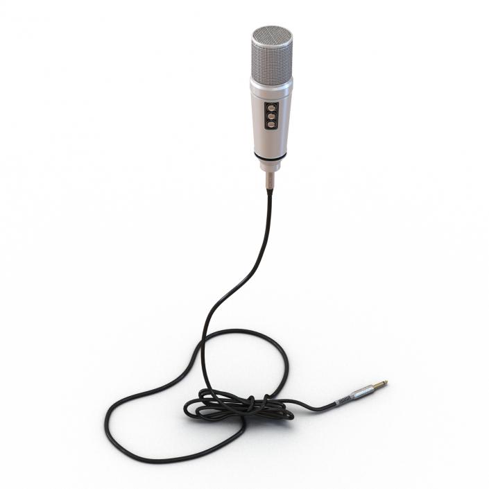 Studio Microphone 3 3D model