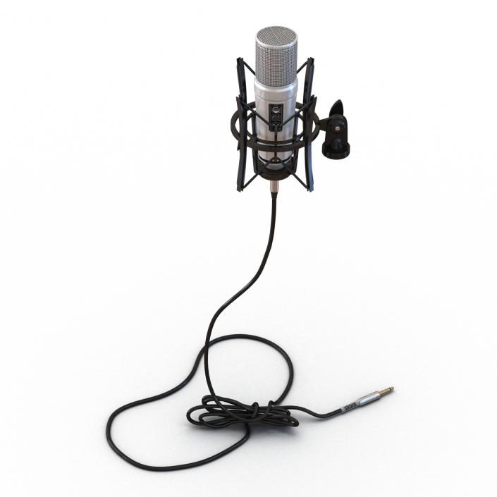 Studio Microphone 2 3D model