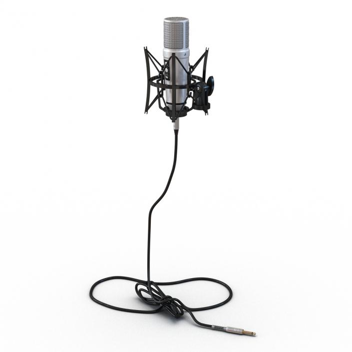 Studio Microphone 2 3D model