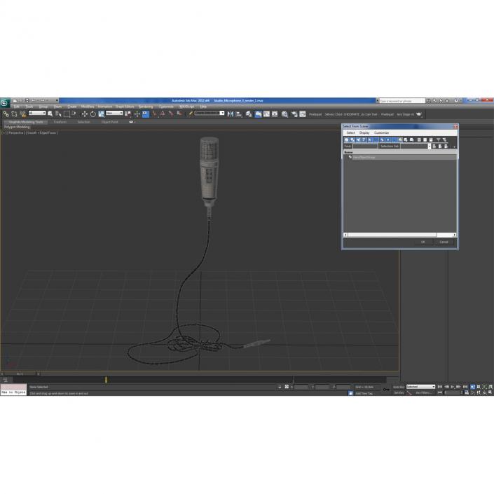 Studio Microphone 3 3D model