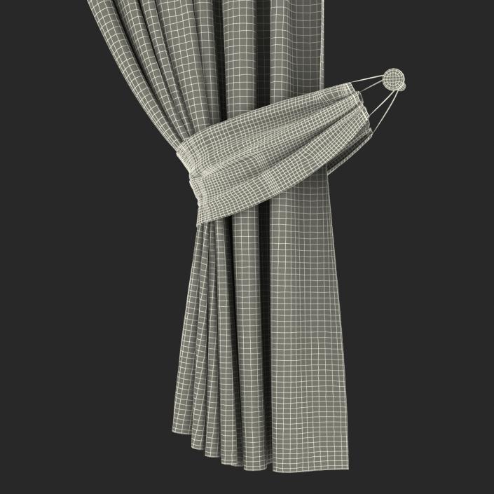 Curtain 4 Pink 3D model