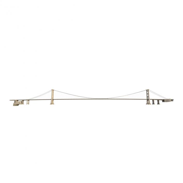 3D model Tsing Ma Bridge