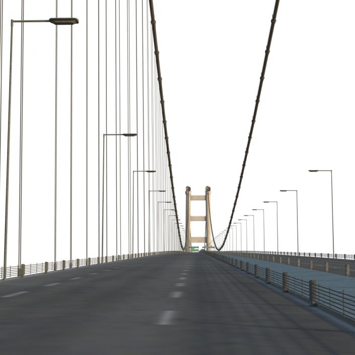 3D model Tsing Ma Bridge