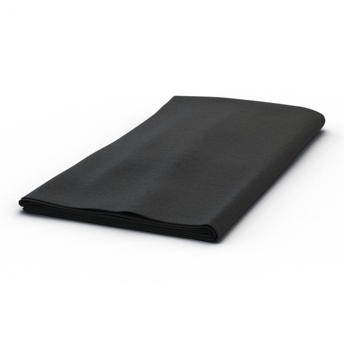 Napkin 2 Black 3D model