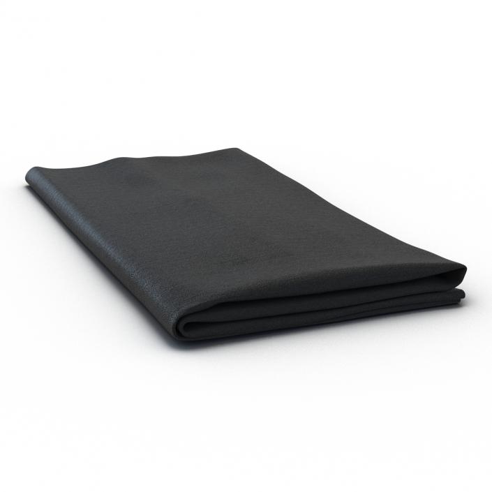 Napkin 2 Black 3D model