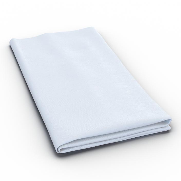 Napkin 2 White 3D model