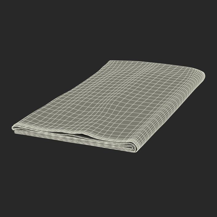 Napkin 2 White 3D model