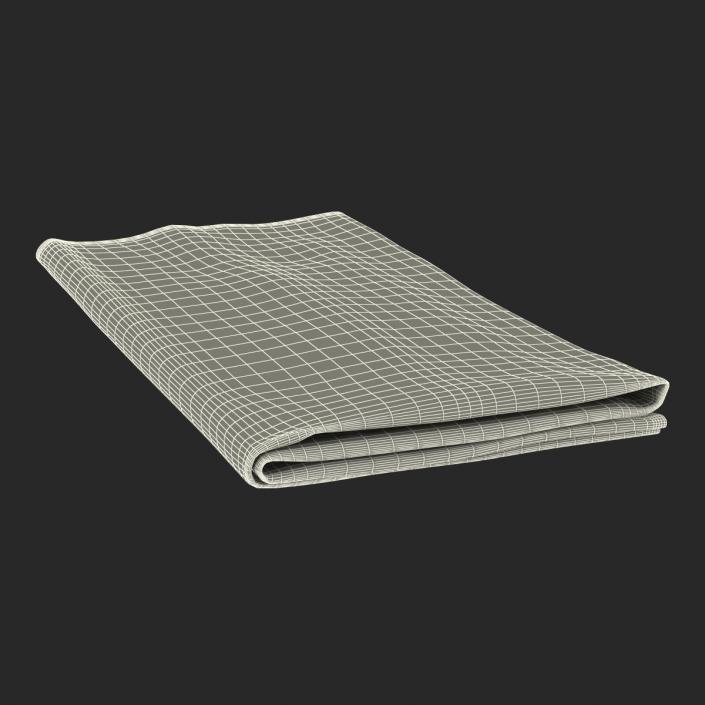 Napkin 2 White 3D model