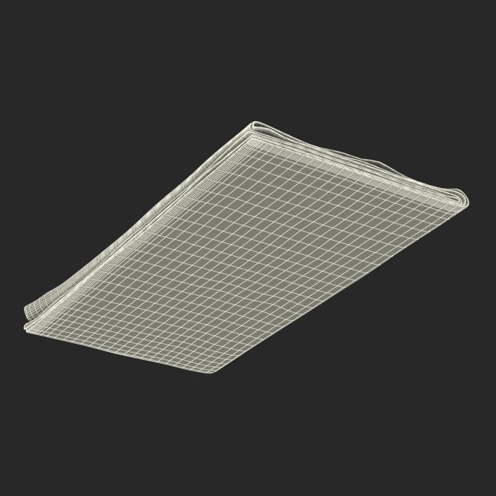 Napkin 2 White 3D model