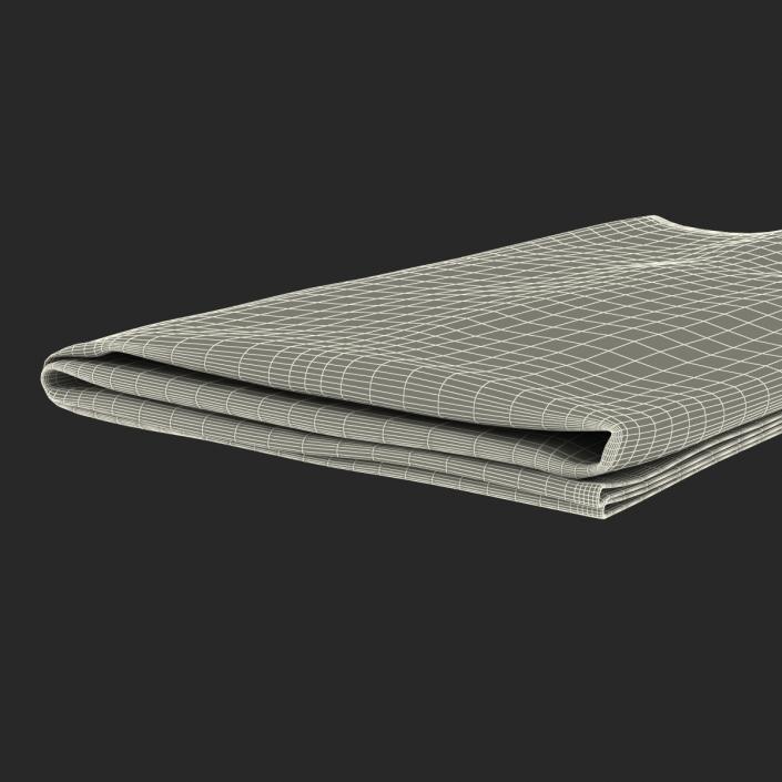 Napkin 2 White 3D model