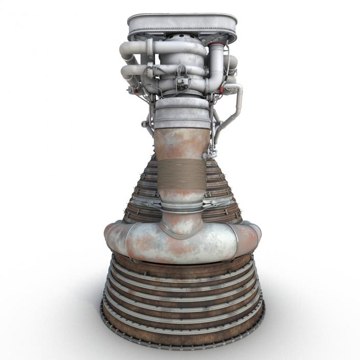 Rocket Engine F-1 3D