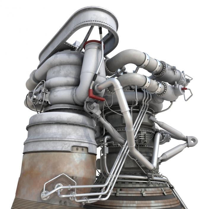 Rocket Engine F-1 3D