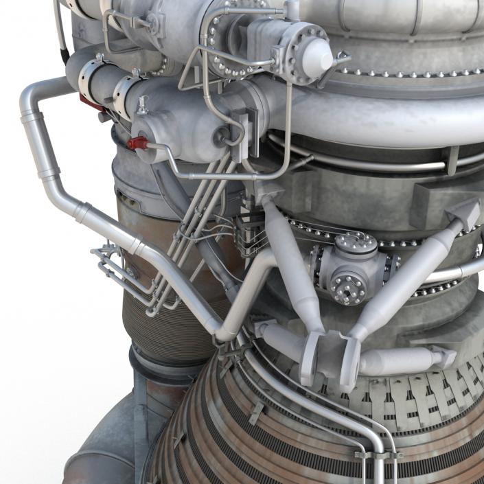 Rocket Engine F-1 3D