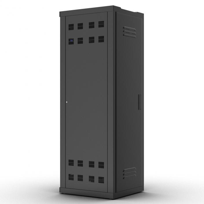 3D Generic Servers in Rack model