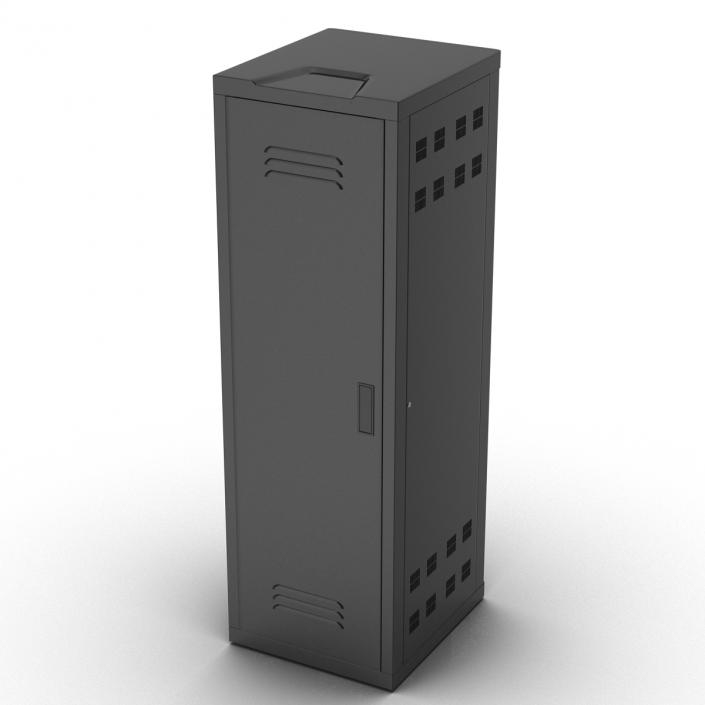 3D Generic Servers in Rack model