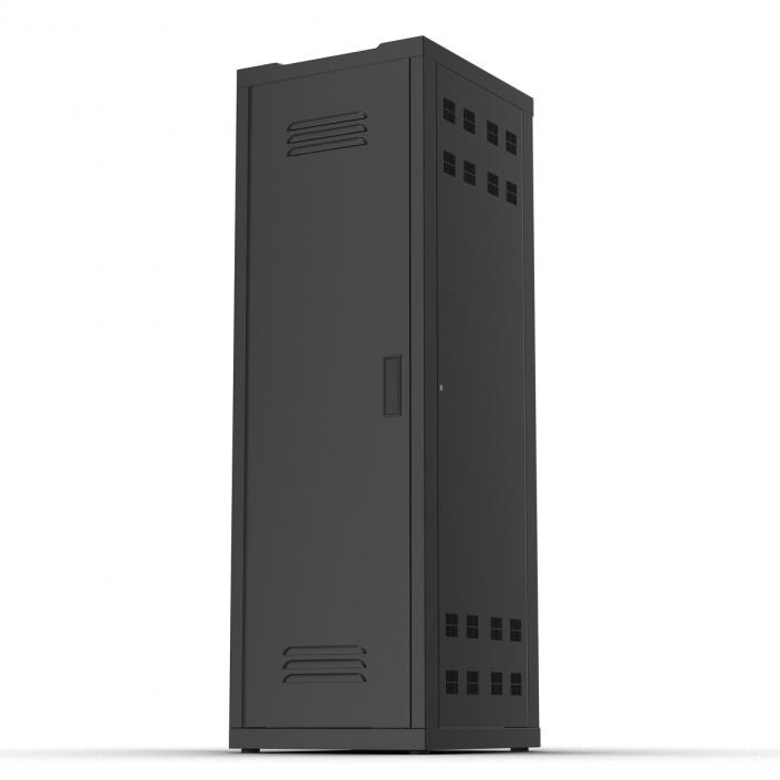 3D Generic Servers in Rack model