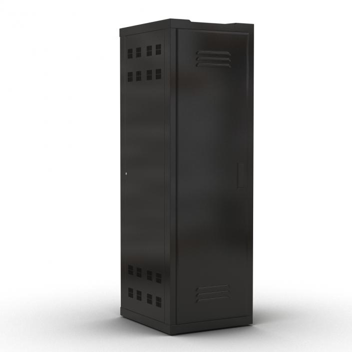 3D model Dell Servers in Rack