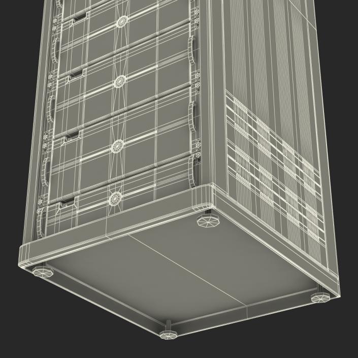 3D model Dell Servers in Rack