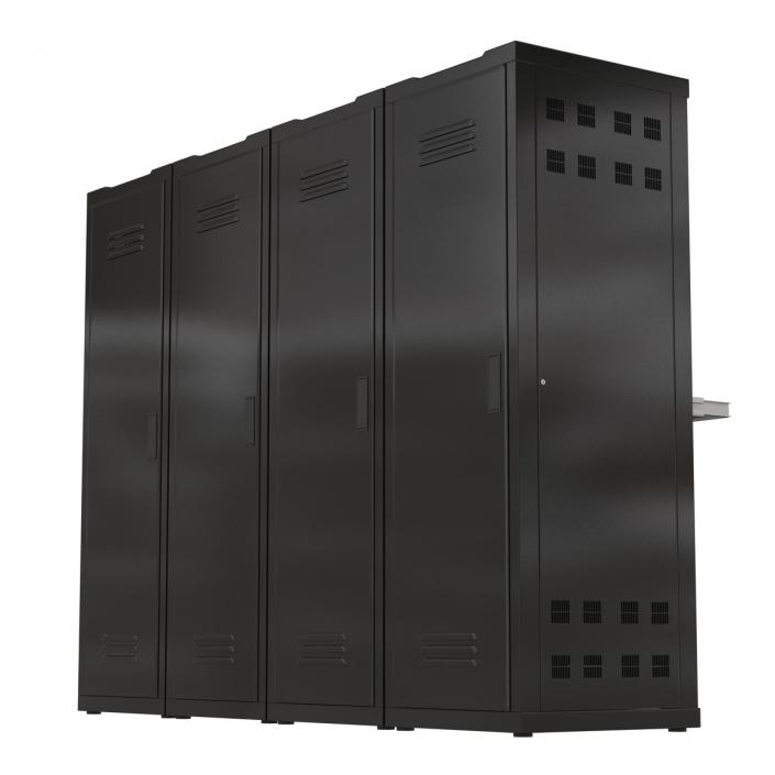 Generic Server Racks Set 3D model