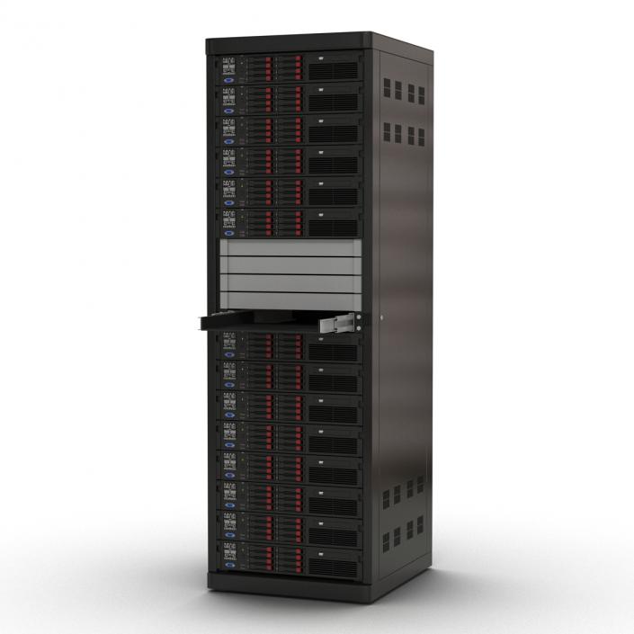 Servers in Rack 2 3D