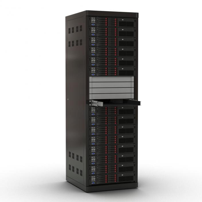 Servers in Rack 2 3D