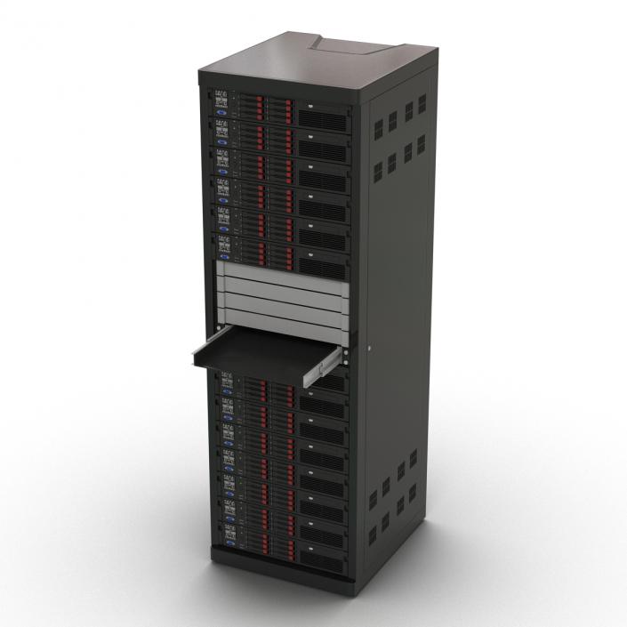 Servers in Rack 2 3D