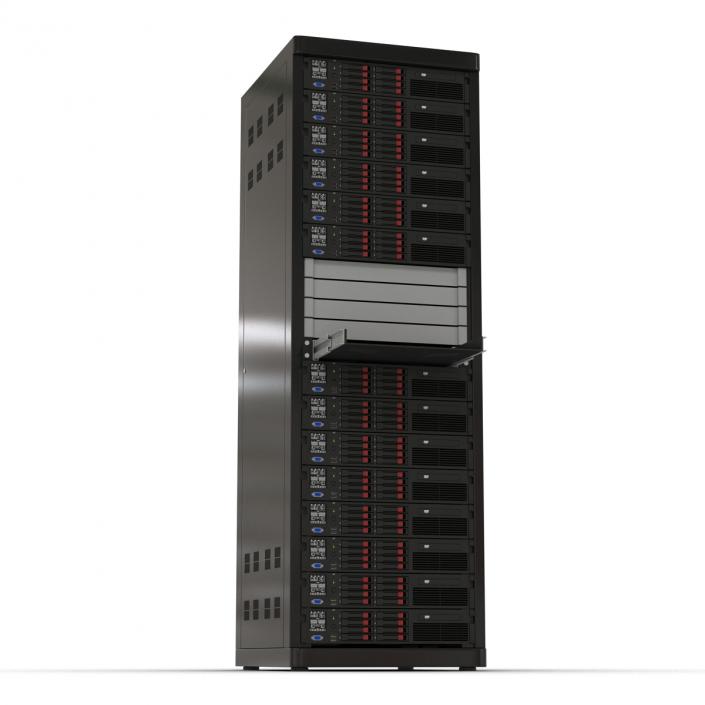 Servers in Rack 2 3D