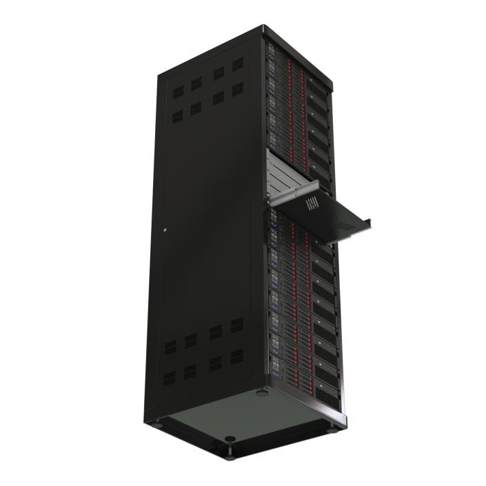 Servers in Rack 2 3D