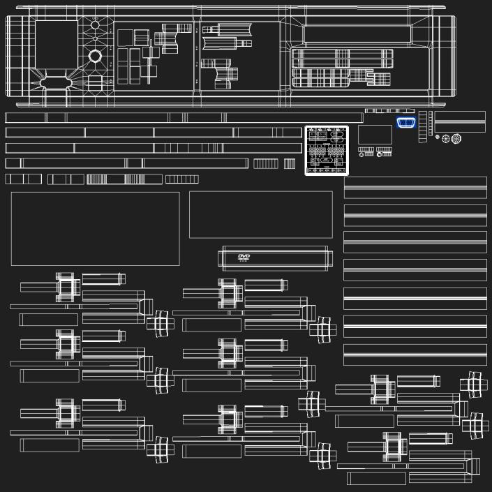 Servers in Rack 2 3D