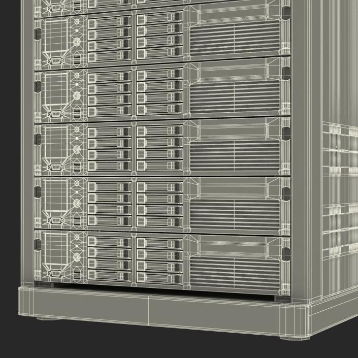 Servers in Rack 2 3D