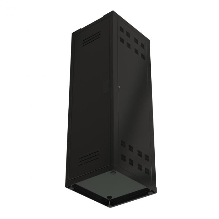 3D model Generic Servers in Rack 2