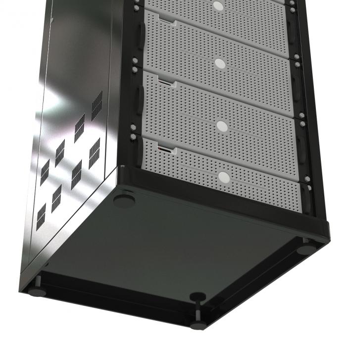 3D model Generic Servers in Rack 2