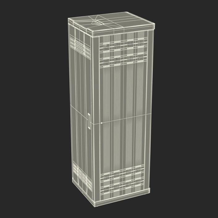 3D model Generic Servers in Rack 2