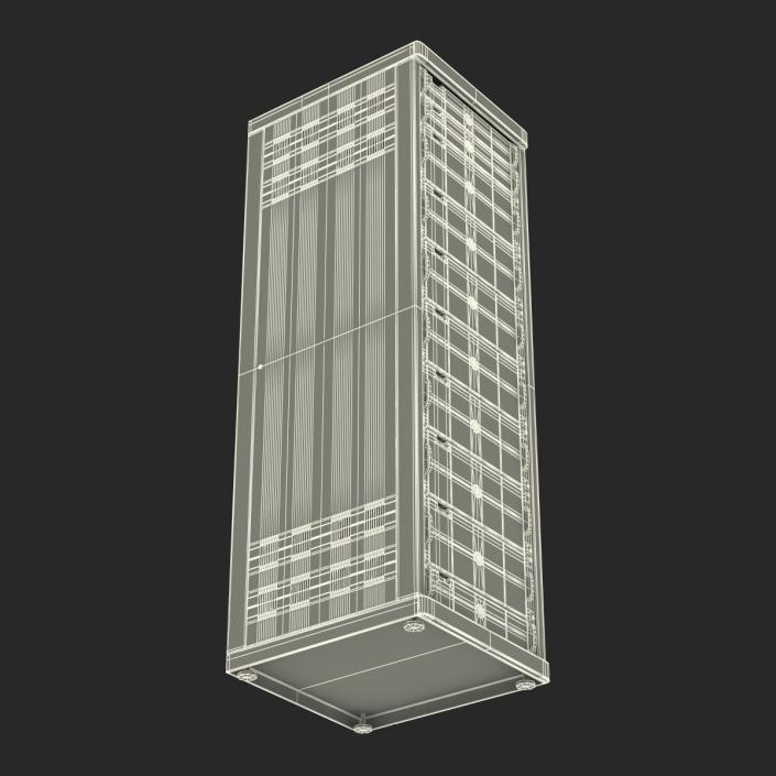 3D model Generic Servers in Rack 2