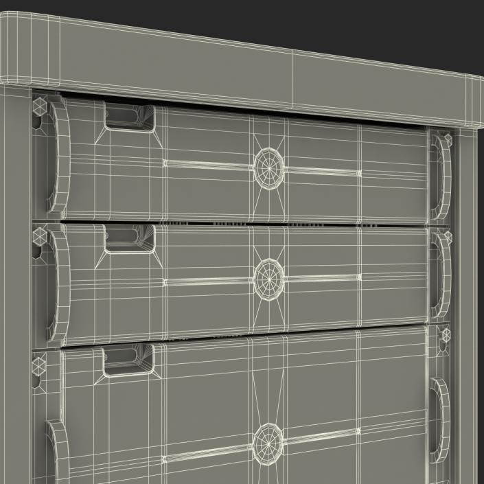 3D model Generic Servers in Rack 2