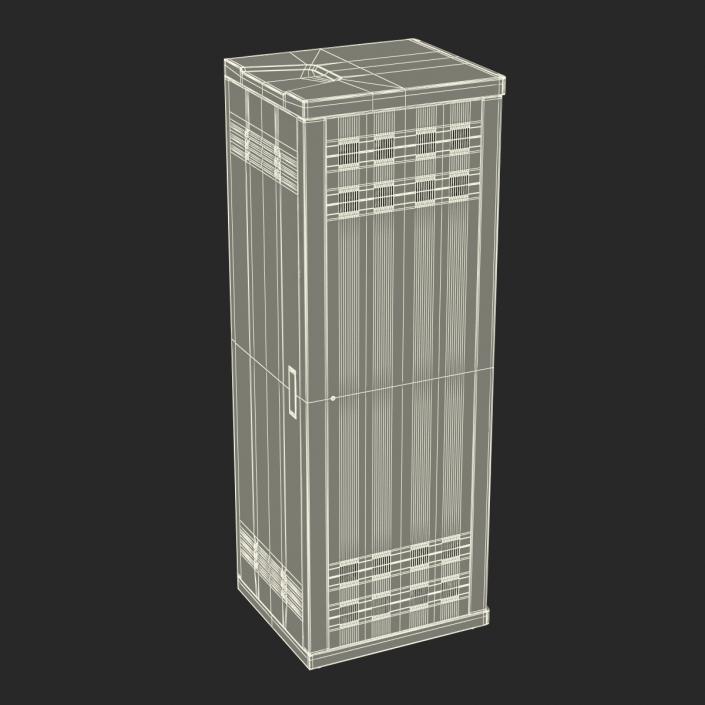 3D model Generic Servers in Rack 3