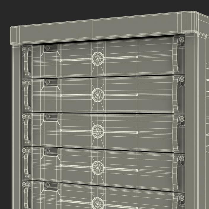 3D model Generic Servers in Rack 3