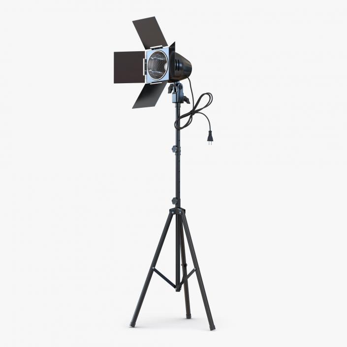 Barn Door Studio Light 3D